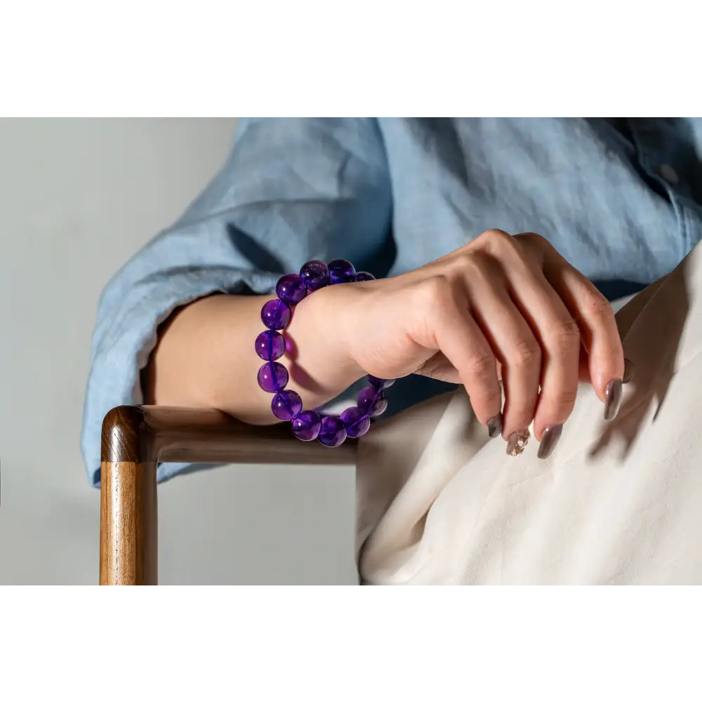 Amethyst Majesty Bracelet - Pure Essence